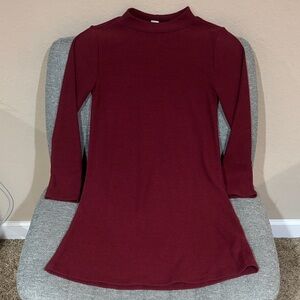 Old Navy Maroon Kids Casual Dress